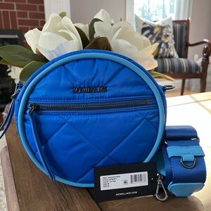 MZ Wallace Tambourine Crossbody in True Blue